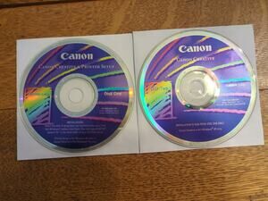 Canon Creative 3 2-Disc CD Set for Windows 95 and 3.1 discs only